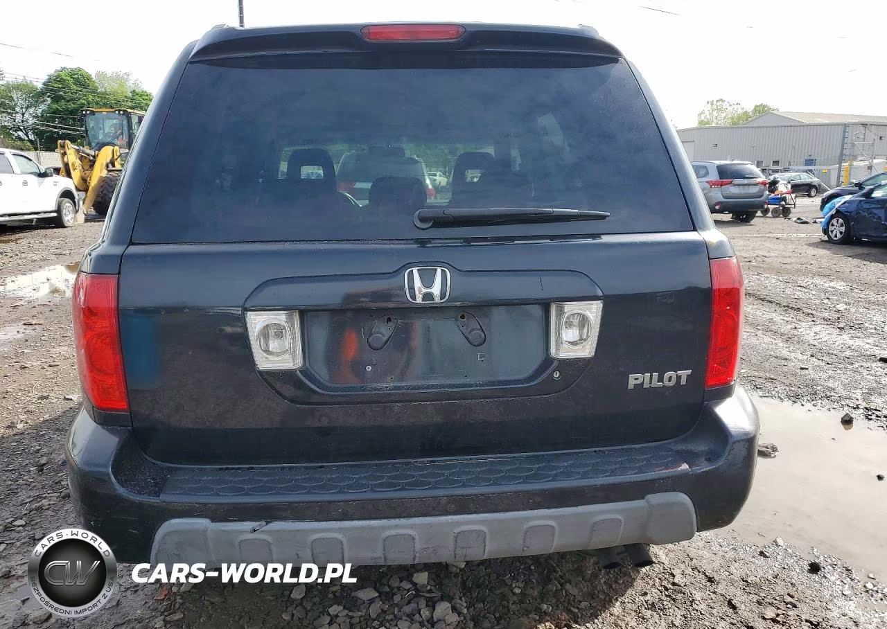 2003 Honda Pilot Ex VIN:2HKYF18433H517234 - 6