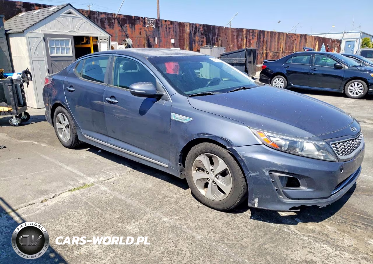 2015 Kia Optima Hybrid VIN:KNAGM4ADXF5083795 - 4