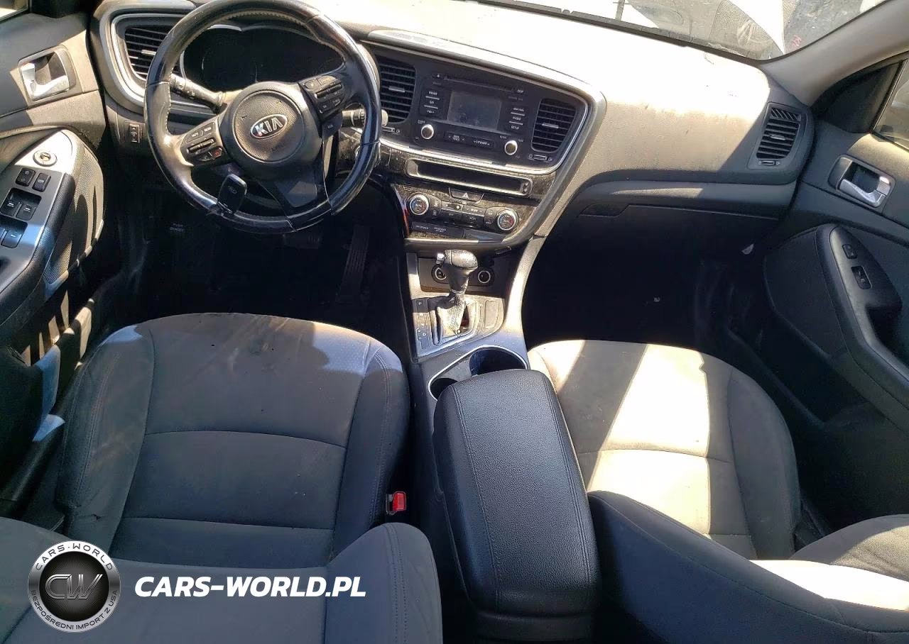 2015 Kia Optima Hybrid VIN:KNAGM4ADXF5083795 - 8