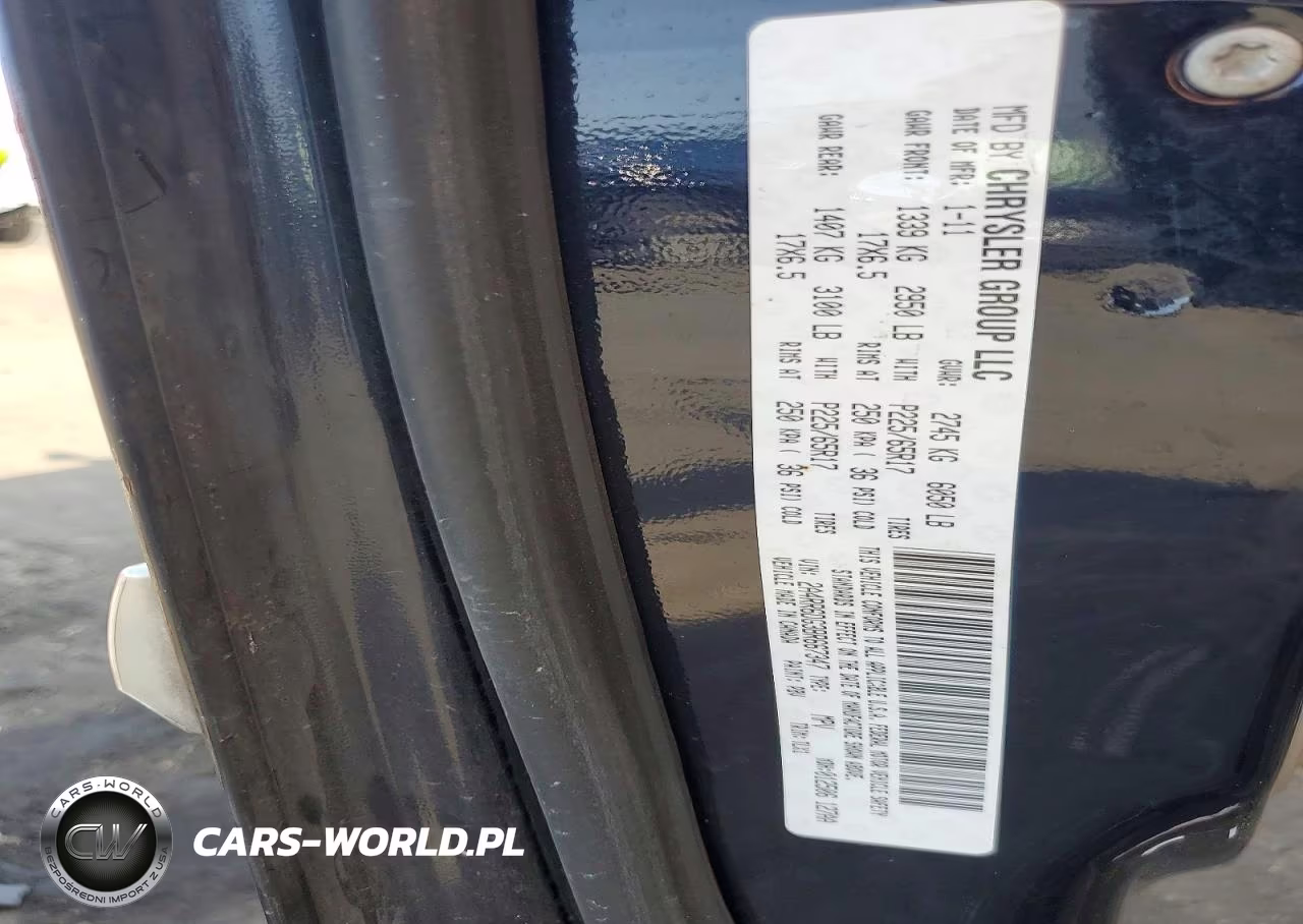 2011 Chrysler Town & Country Limited VIN:2A4RR6DG3BR667347 - 13