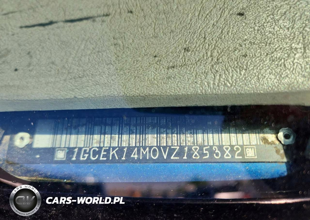 1997 Chevrolet Gmt-400 K1500 VIN:1GCEK14M0VZ185382 - 12