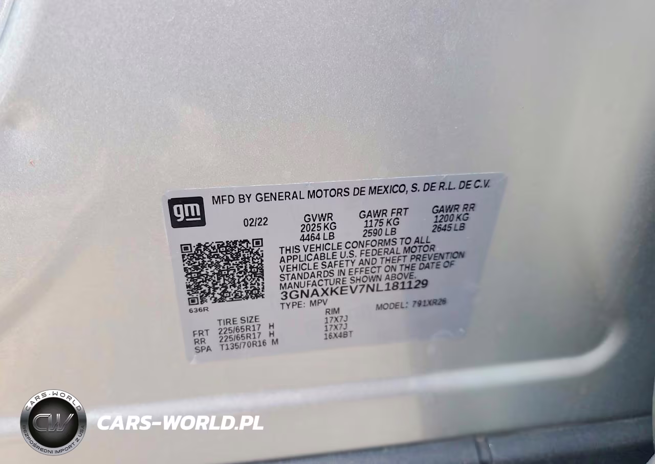 2022 Chevrolet Equinox Lt VIN:3GNAXKEV7NL181129 - 13