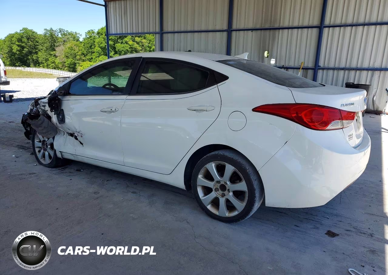 2013 Hyundai Elantra Limited VIN:5NPDH4AE4DH192852 - 2