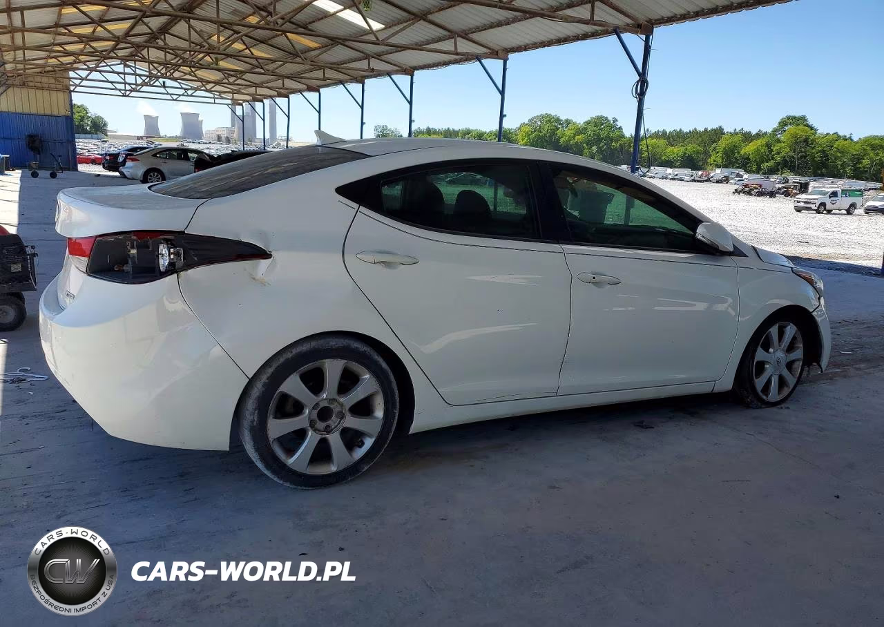 2013 Hyundai Elantra Limited VIN:5NPDH4AE4DH192852 - 3