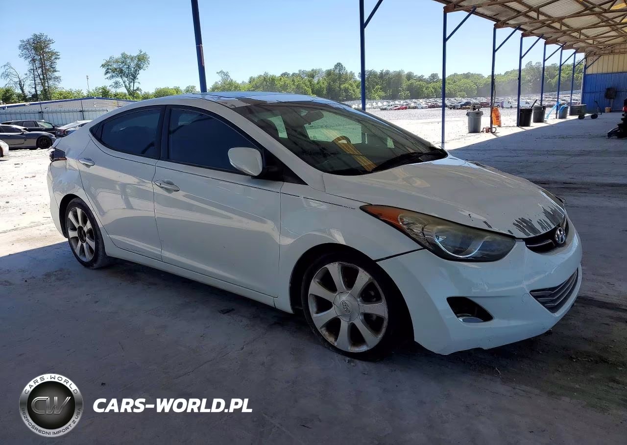 2013 Hyundai Elantra Limited VIN:5NPDH4AE4DH192852 - 4
