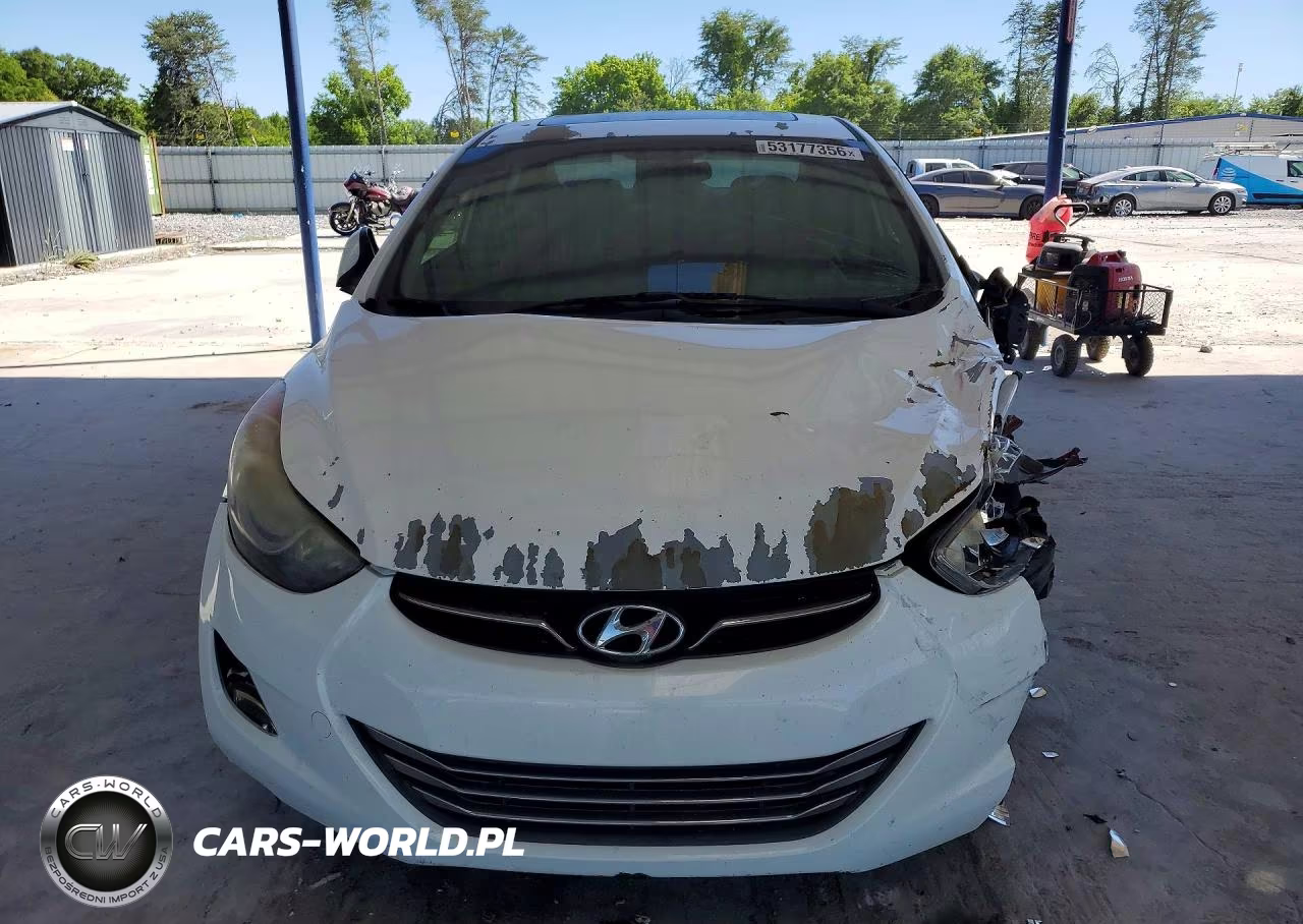2013 Hyundai Elantra Limited VIN:5NPDH4AE4DH192852 - 5