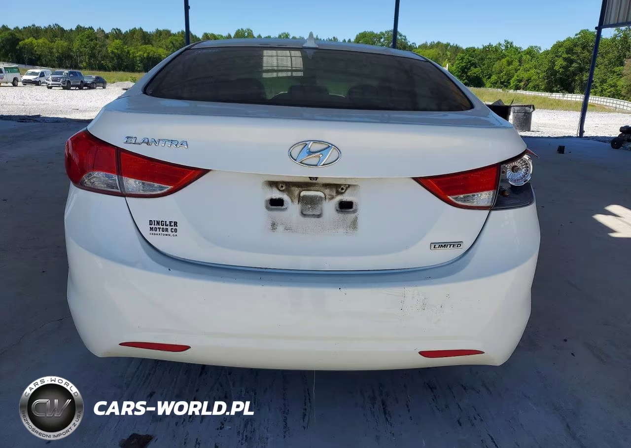 2013 Hyundai Elantra Limited VIN:5NPDH4AE4DH192852 - 6