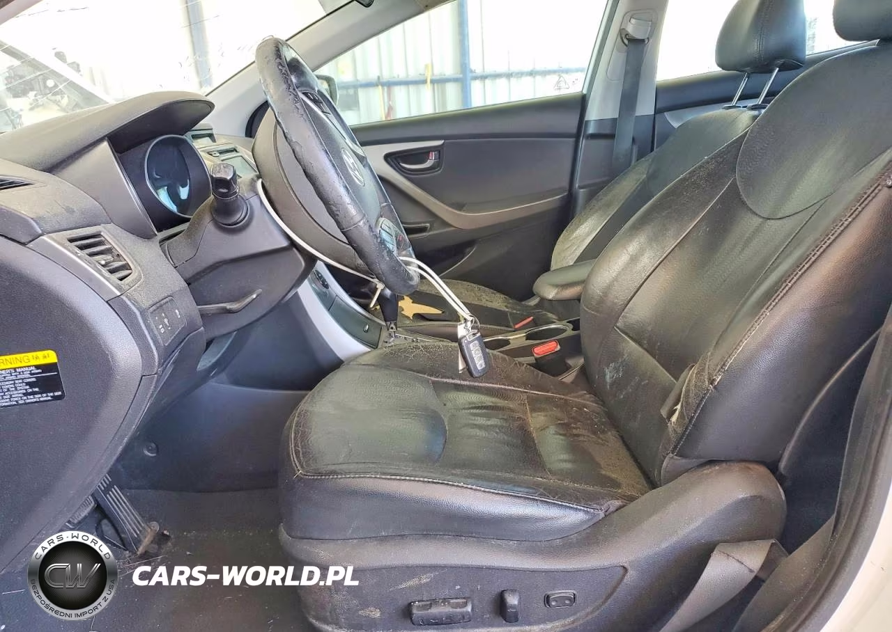 2013 Hyundai Elantra Limited VIN:5NPDH4AE4DH192852 - 7