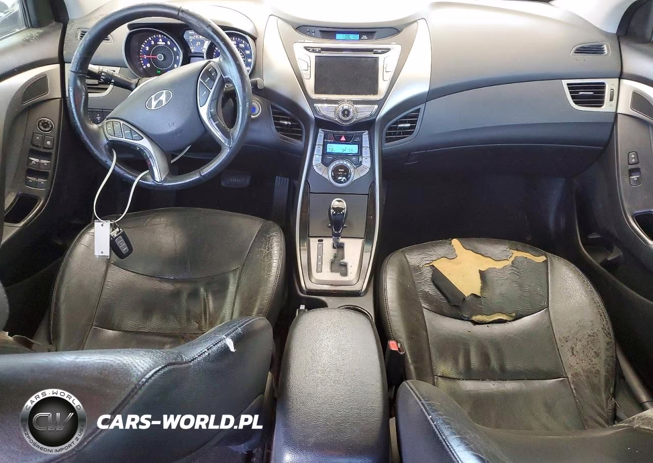 2013 Hyundai Elantra Limited VIN:5NPDH4AE4DH192852 - 8