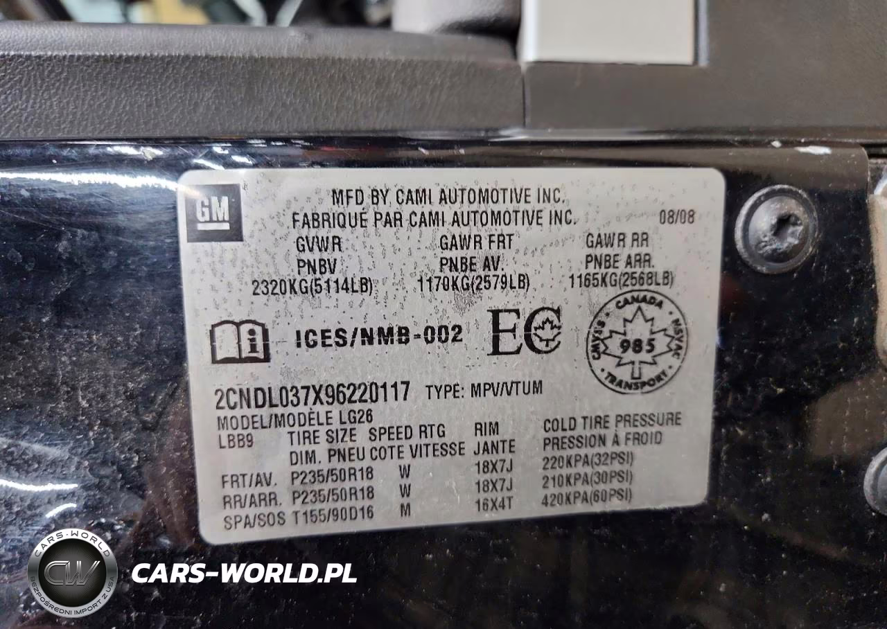 2009 Chevrolet Equinox Sport VIN:2CNDL037X96220117 - 13
