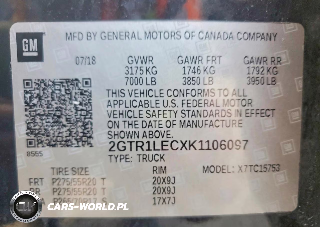 2019 GMC Sierra Limited C1500 VIN:2GTR1LECXK1106097 - 12
