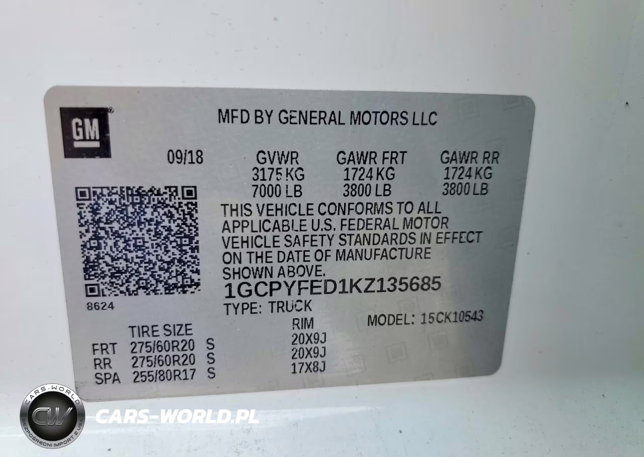 2019 Chevrolet Silverado K1500 Lt Trail Boss VIN:1GCPYFED1KZ135685 - 12