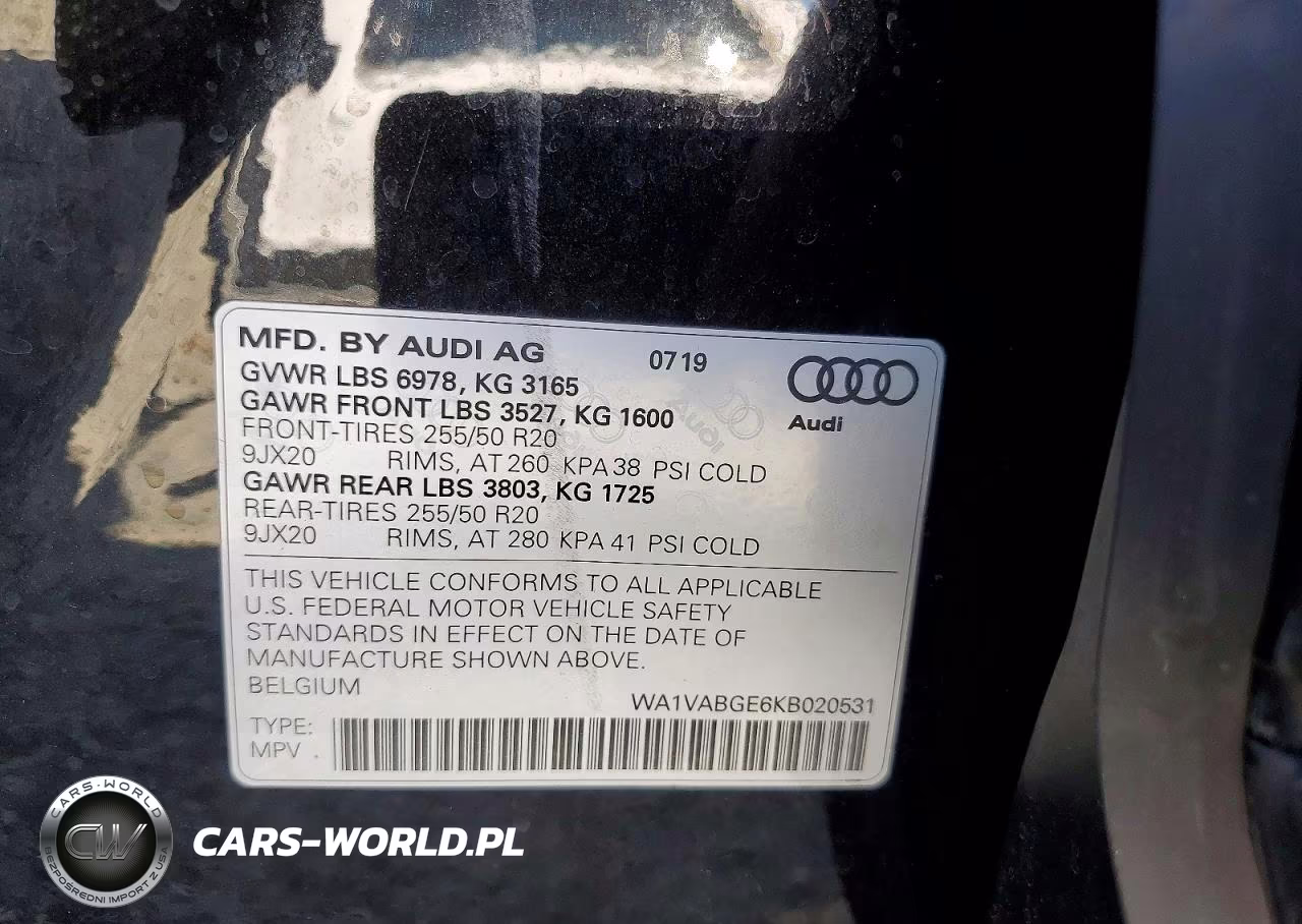 2019 Audi E-Tron Prestige VIN:WA1VABGE6KB020531 - 14