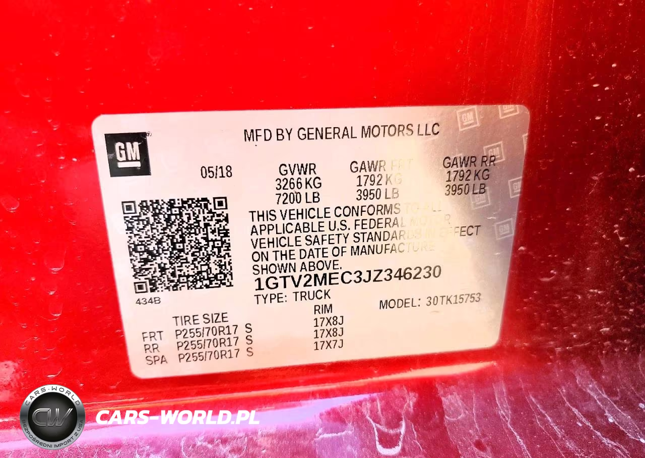 2018 GMC Sierra K1500 Sle VIN:1GTV2MEC3JZ346230 - 12