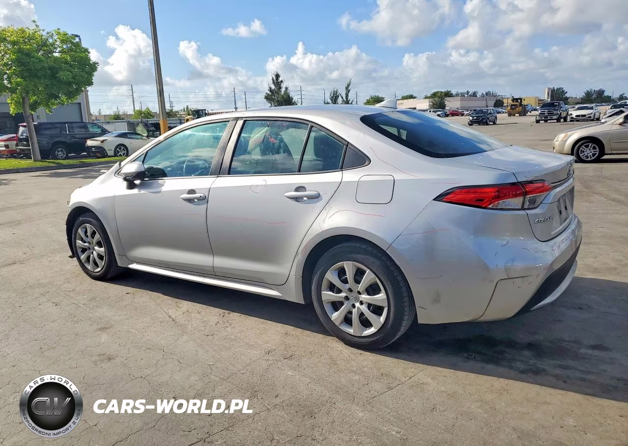 2020 Toyota Corolla Le VIN:5YFEPRAE8LP064345 - 2