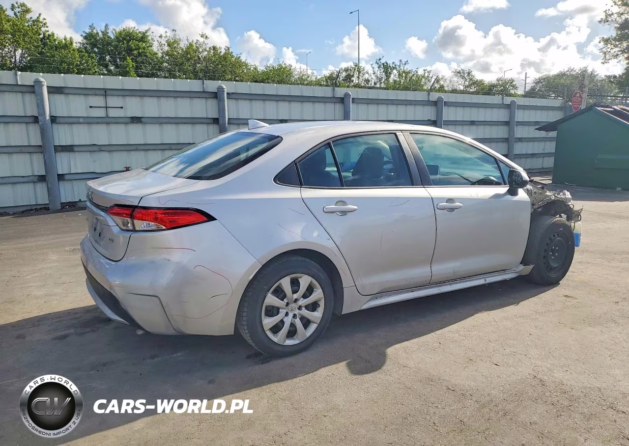 2020 Toyota Corolla Le VIN:5YFEPRAE8LP064345 - 3