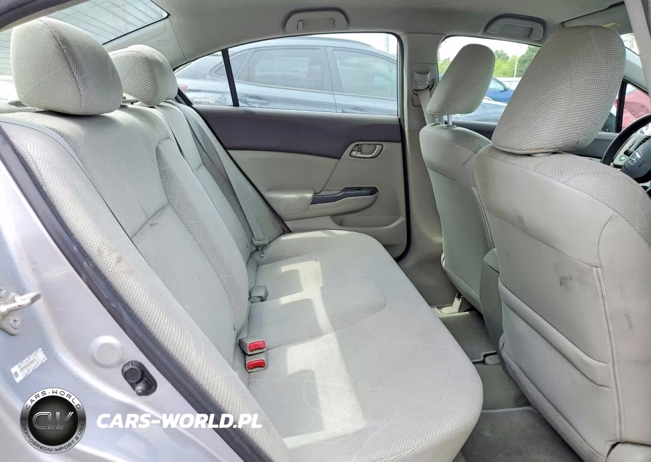 2012 Honda Civic Lx VIN:2HGFB2F5XCH553419 - 10