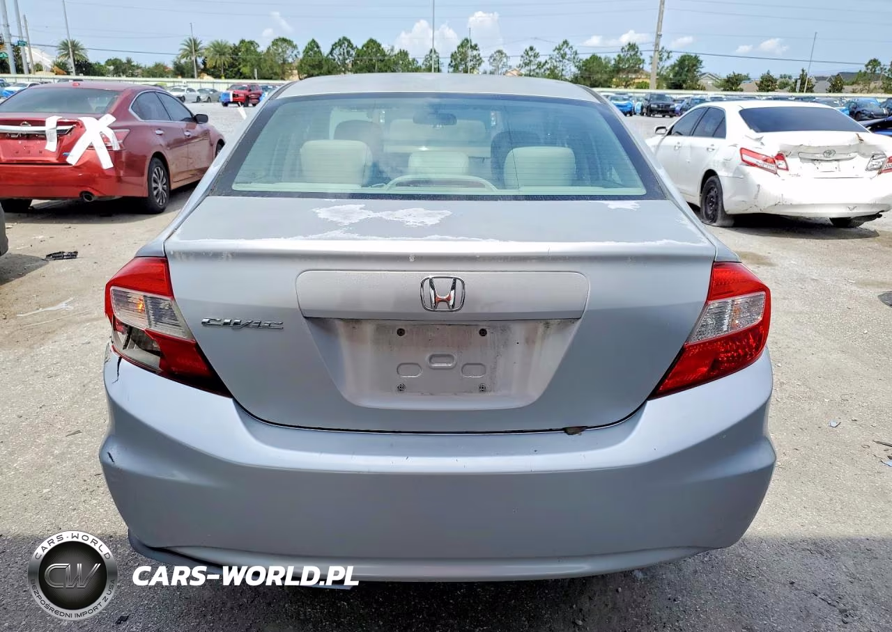 2012 Honda Civic Lx VIN:2HGFB2F5XCH553419 - 6