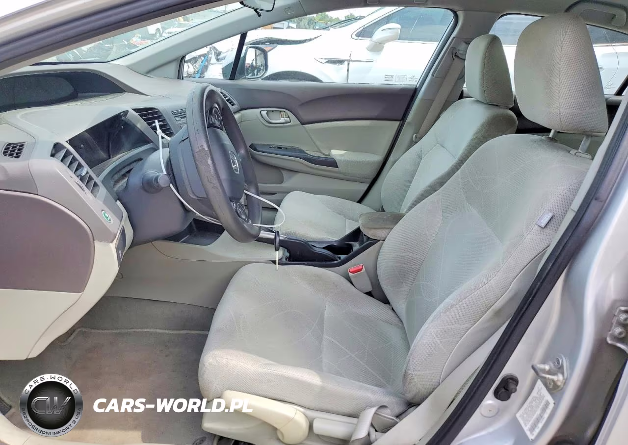 2012 Honda Civic Lx VIN:2HGFB2F5XCH553419 - 7