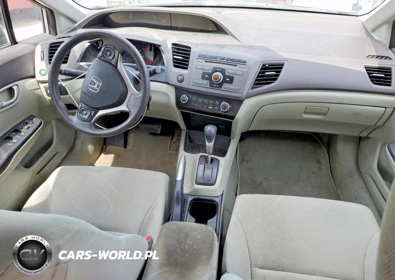 2012 Honda Civic Lx VIN:2HGFB2F5XCH553419 - 8