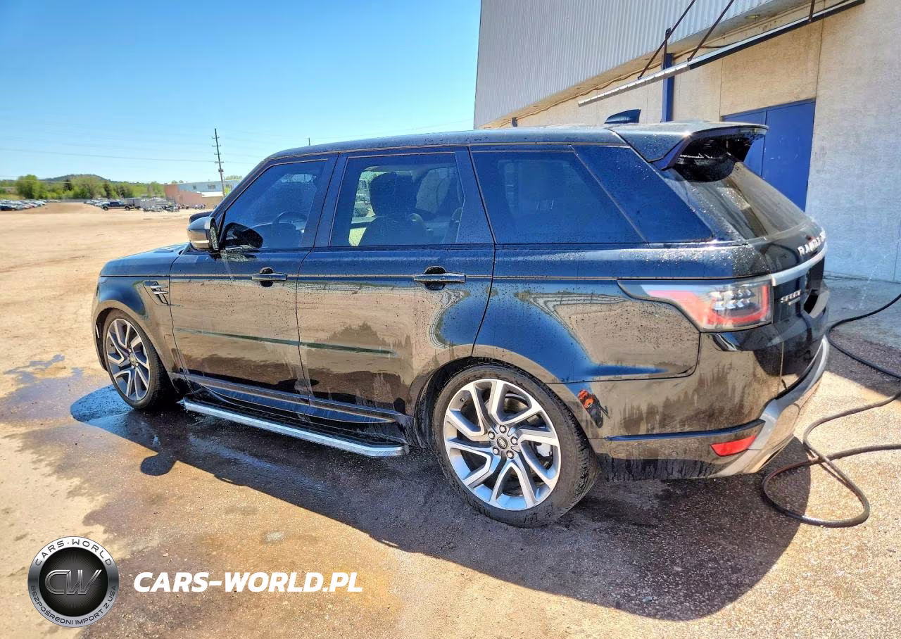 2018 Land Rover Range Rover Sport Hse VIN:SALWR2RV8JA408566 - 2