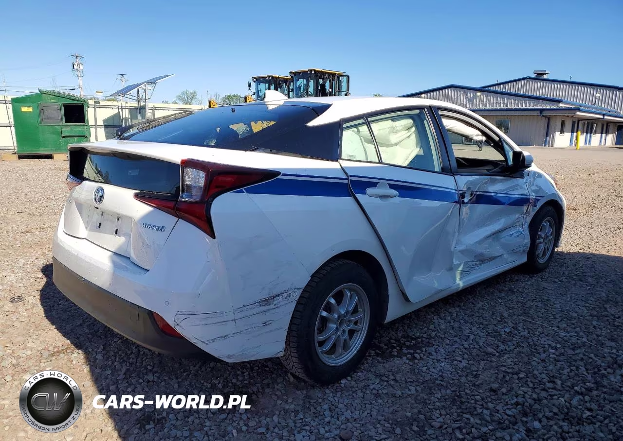 2022 Toyota Prius Le VIN:JTDKAMFU1N3176455 - 3