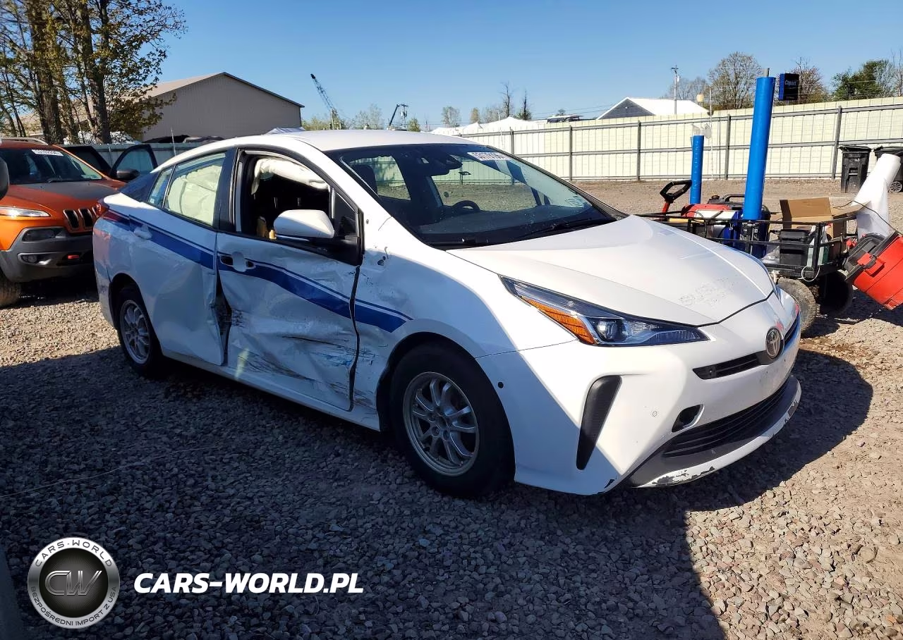 2022 Toyota Prius Le VIN:JTDKAMFU1N3176455 - 4
