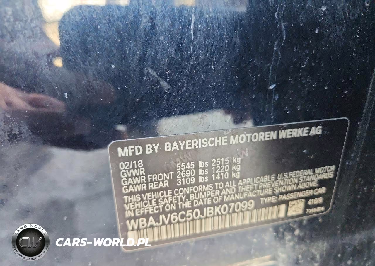 2018 BMW 640 Xigt VIN:WBAJV6C50JBK07099 - 12