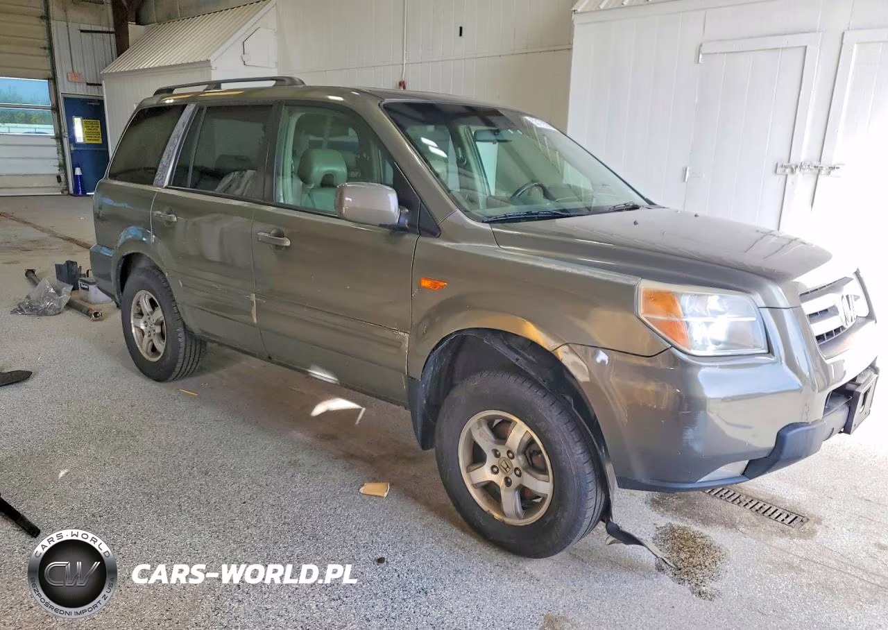 2007 Honda Pilot Exl VIN:2HKYF18707H527350 - 4