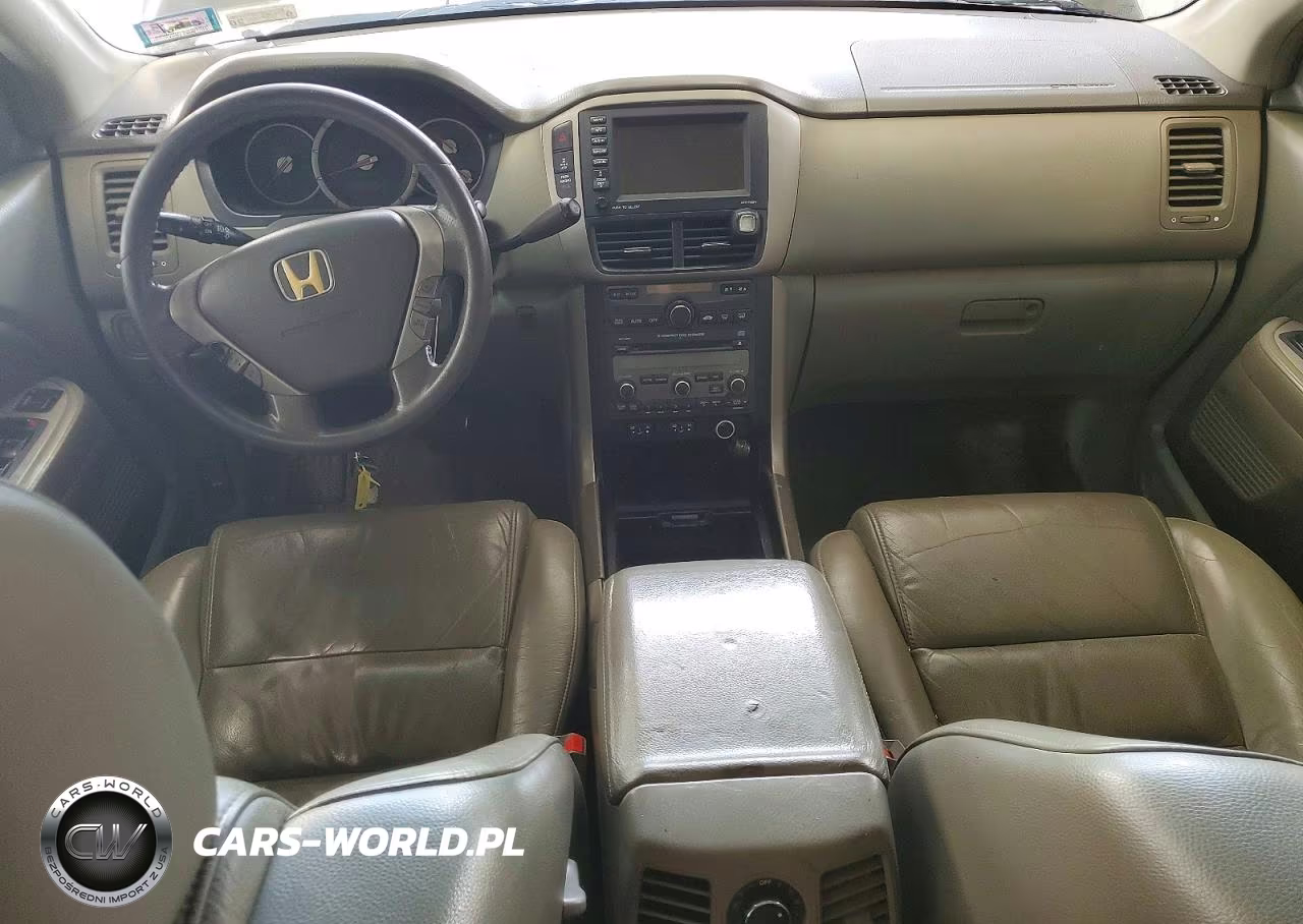 2007 Honda Pilot Exl VIN:2HKYF18707H527350 - 8
