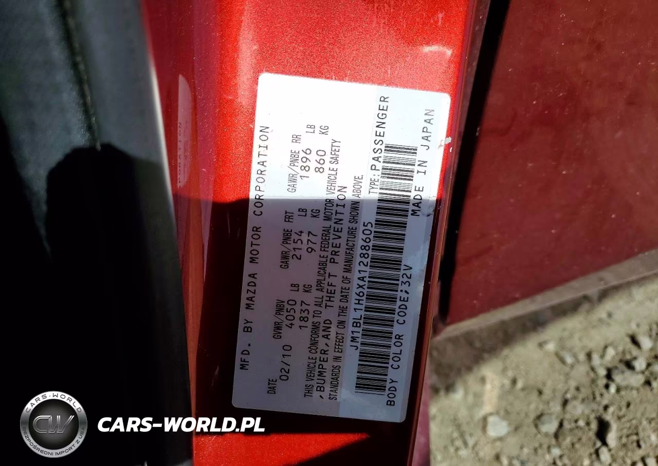 2010 Mazda 3 S VIN:JM1BL1H6XA1288605 - 12