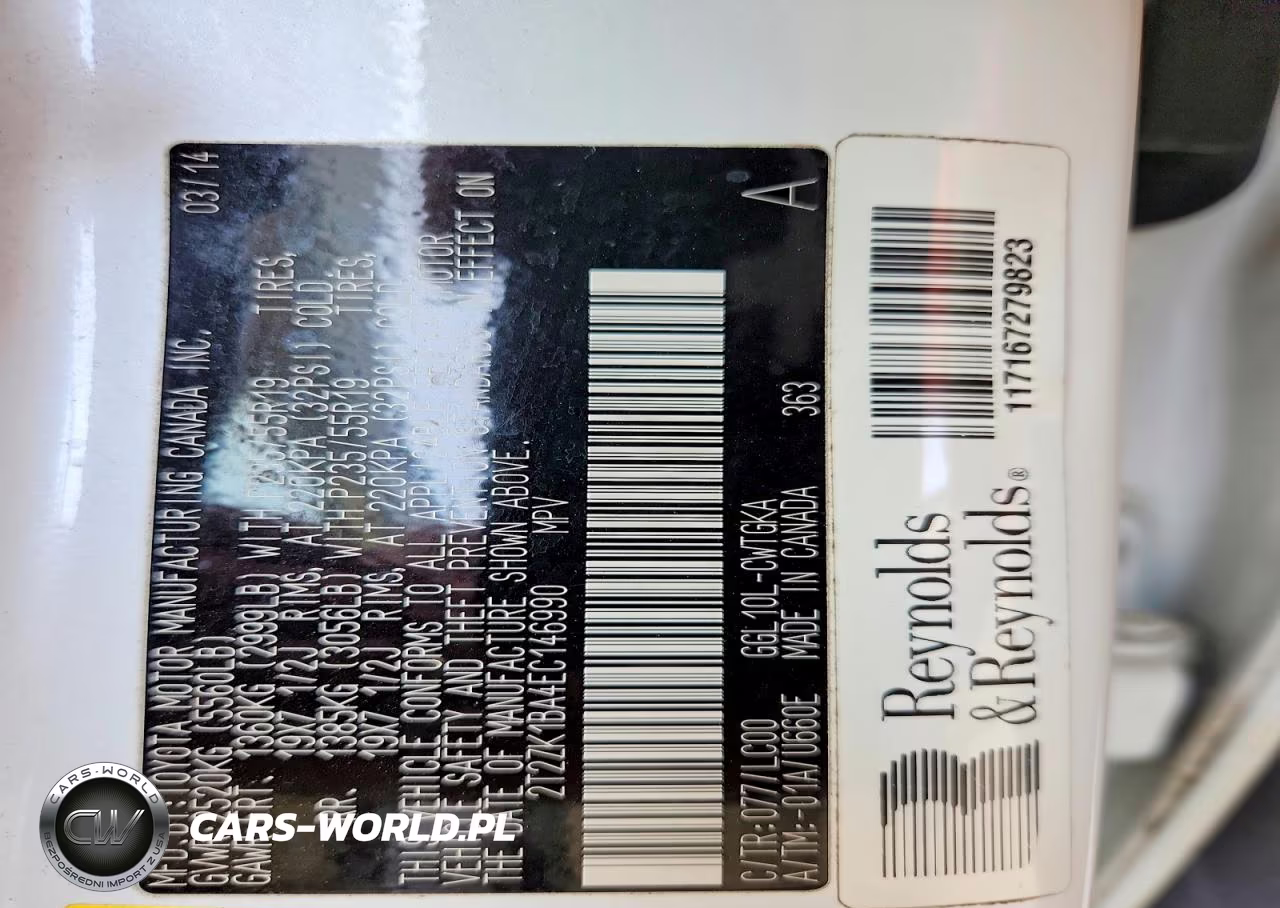 2014 Lexus Rx 350 VIN:2T2ZK1BA4EC146990 - 14