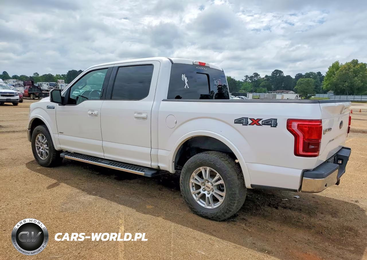 2015 Ford F150 Supercrew VIN:1FTEW1EG9FKD96233 - 2