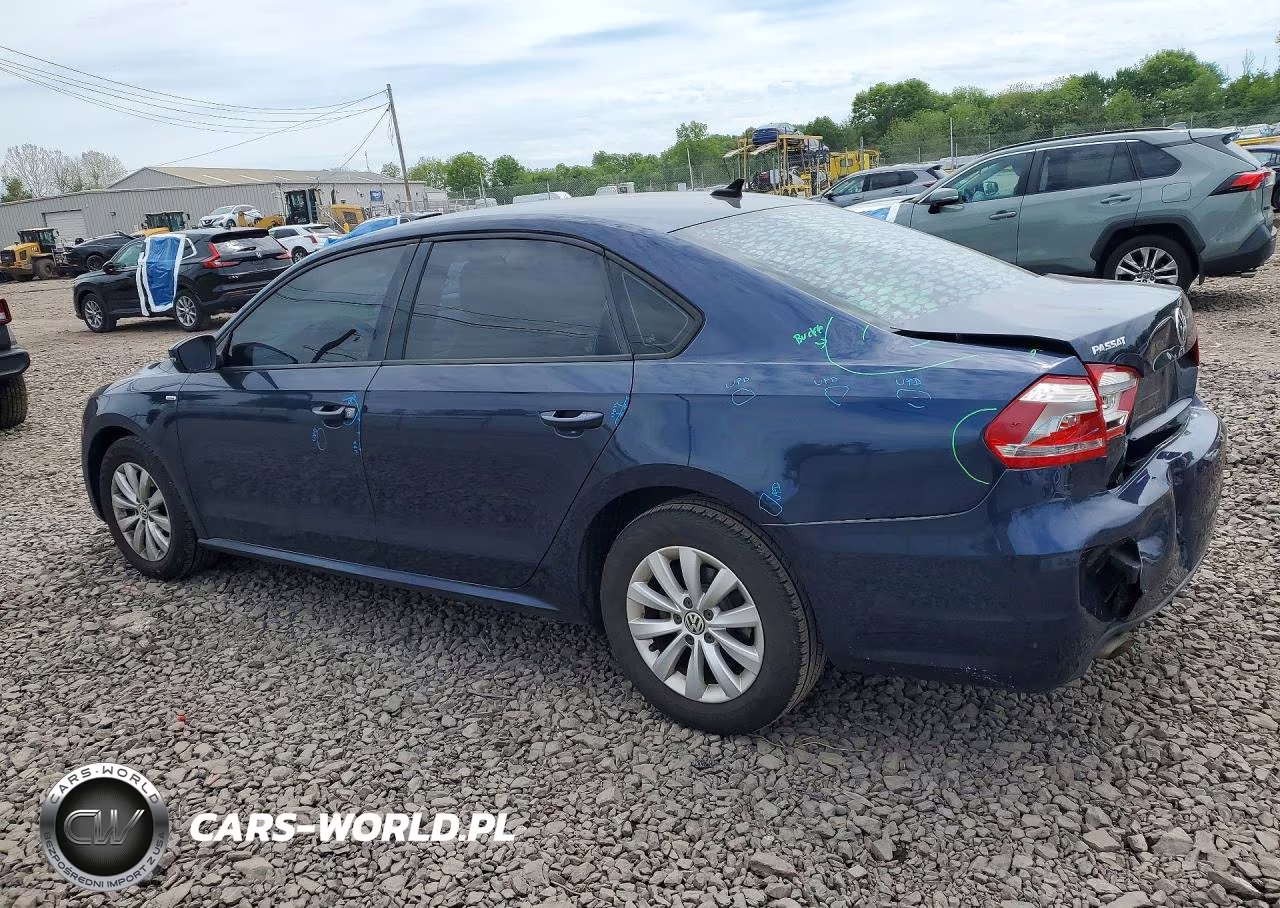2014 Volkswagen Passat S VIN:1VWAP7A33EC011787 - 2