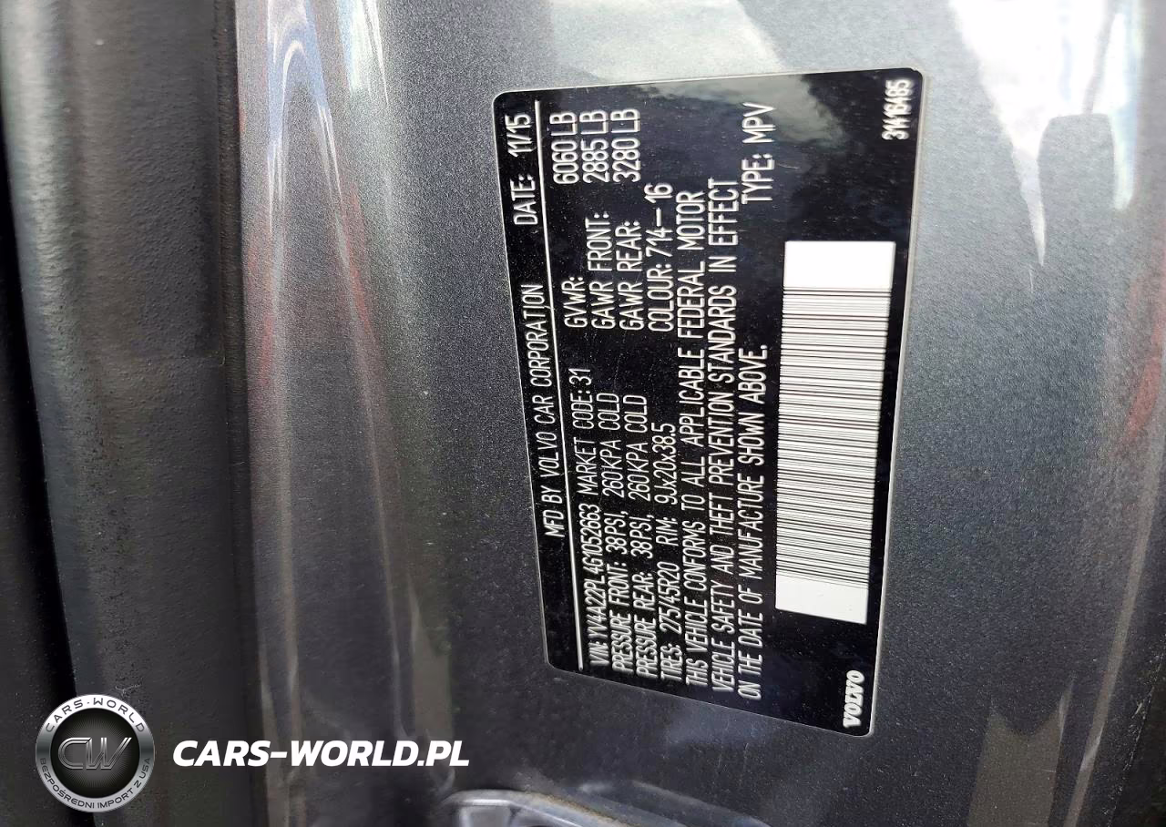 2016 Volvo Xc90 T6 VIN:YV4A22PL4G1052663 - 13
