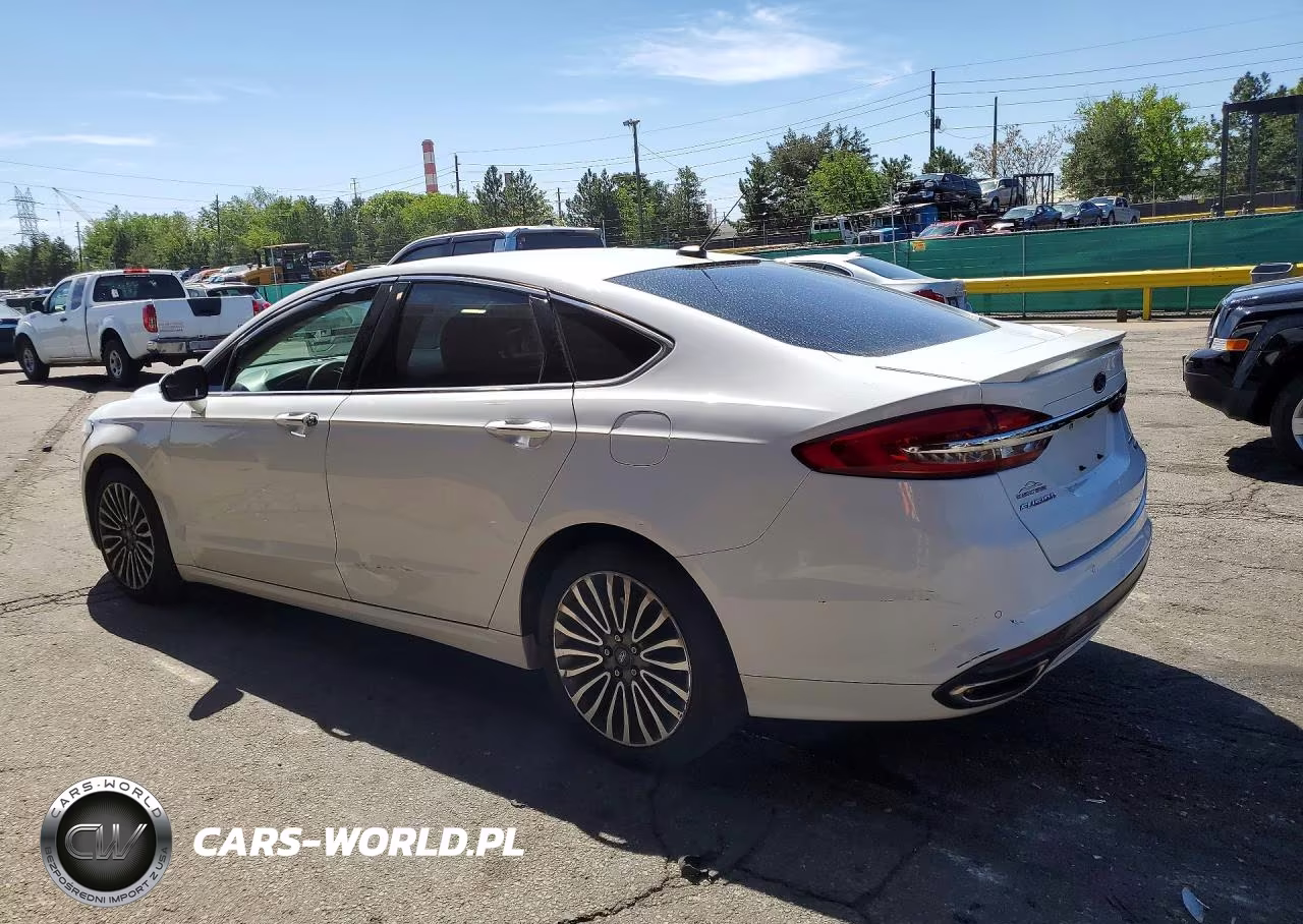 2017 Ford Fusion Titanium VIN:3FA6P0K93HR123892 - 2