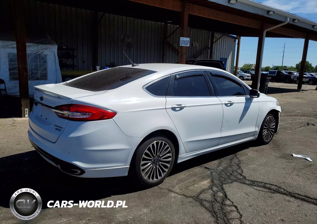 2017 Ford Fusion Titanium VIN:3FA6P0K93HR123892 - 3