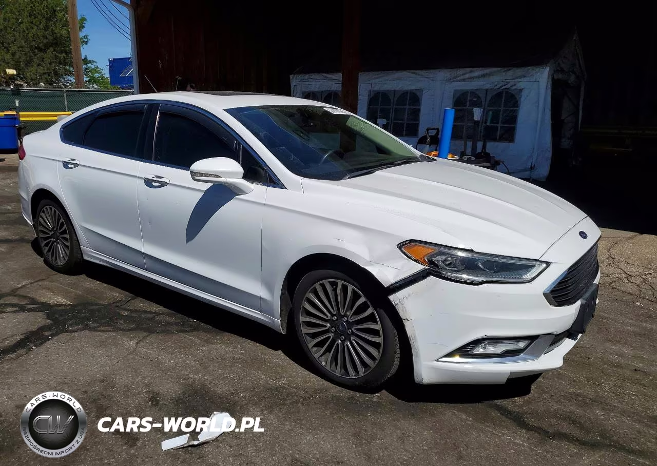 2017 Ford Fusion Titanium VIN:3FA6P0K93HR123892 - 4