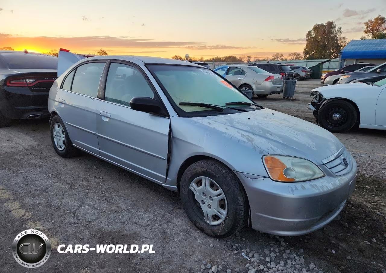 2002 Honda Civic Lx VIN:1HGES15672L041375 - 4