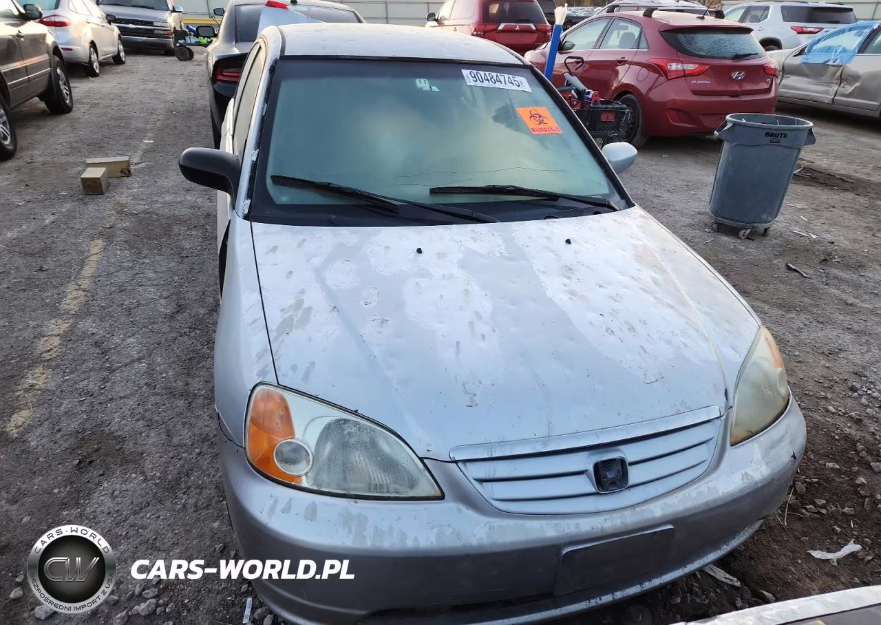 2002 Honda Civic Lx VIN:1HGES15672L041375 - 5