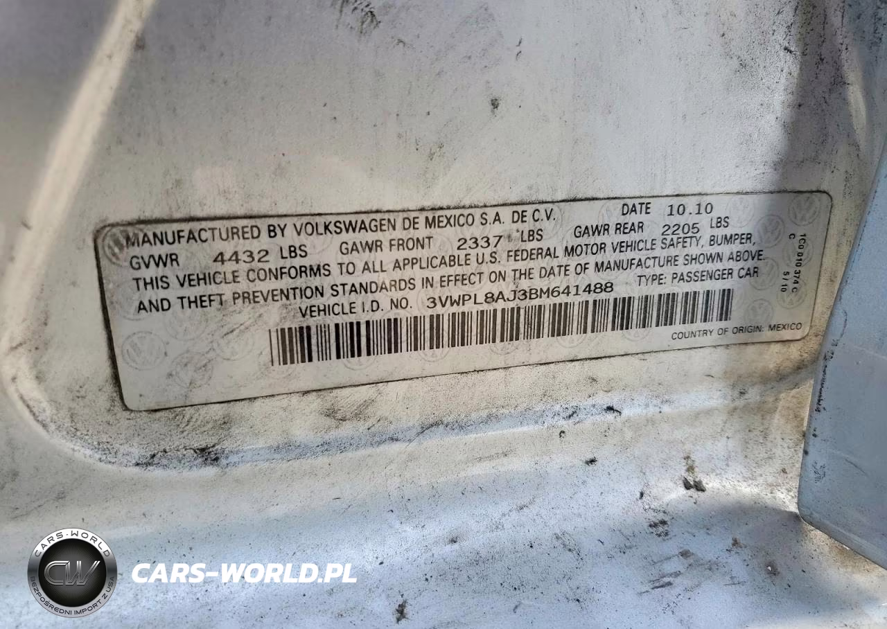 2011 Volkswagen Jetta Tdi VIN:3VWPL8AJ3BM641488 - 13