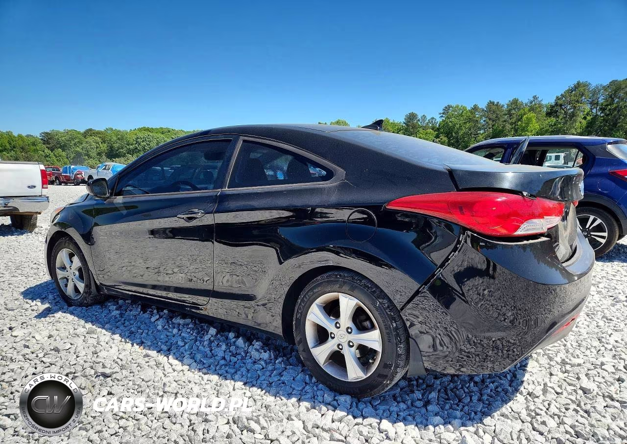 2013 Hyundai Elantra Coupe Gs VIN:KMHDH6AE5DU014123 - 2