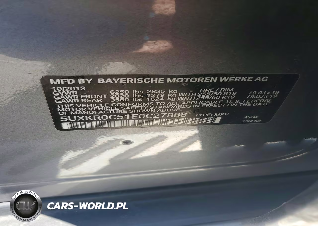 2014 BMW X5 xDrive35I VIN:5UXKR0C51E0C27888 - 13