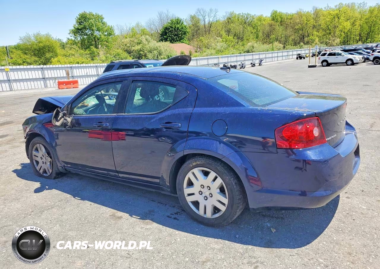 2013 Dodge Avenger Se VIN:1C3CDZAG2DN634022 - 2
