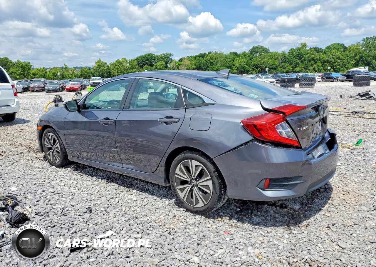 2017 Honda Civic Exl VIN:19XFC1F74HE016023 - 2