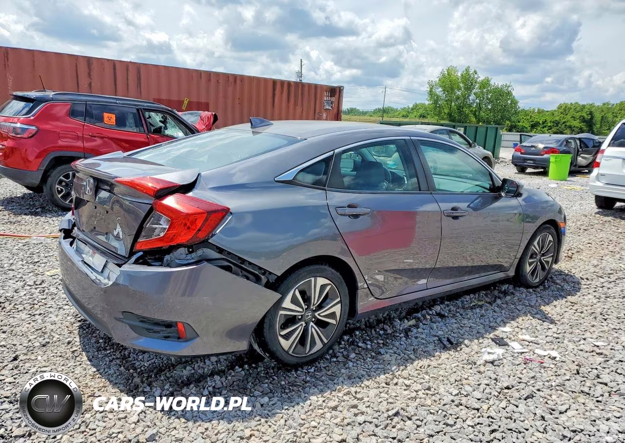2017 Honda Civic Exl VIN:19XFC1F74HE016023 - 3