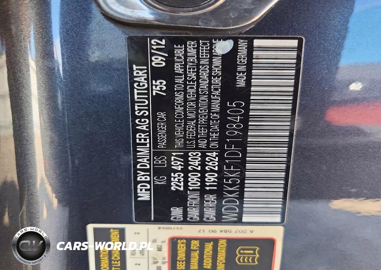2013 Mercedes-Benz E 350 VIN:WDDKK5KF1DF198405 - 12