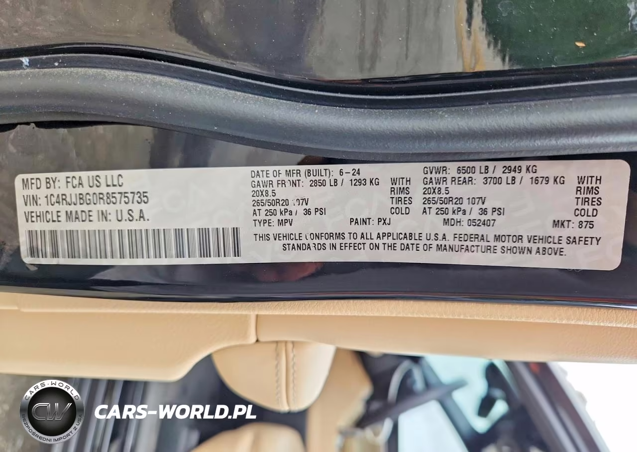 2024 Jeep Grand Cherokee L Limited VIN:1C4RJJBG0R8575735 - 13