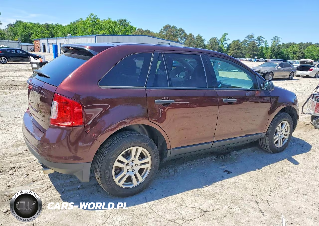 2012 Ford Edge Se VIN:2FMDK3GC9CBA57339 - 3