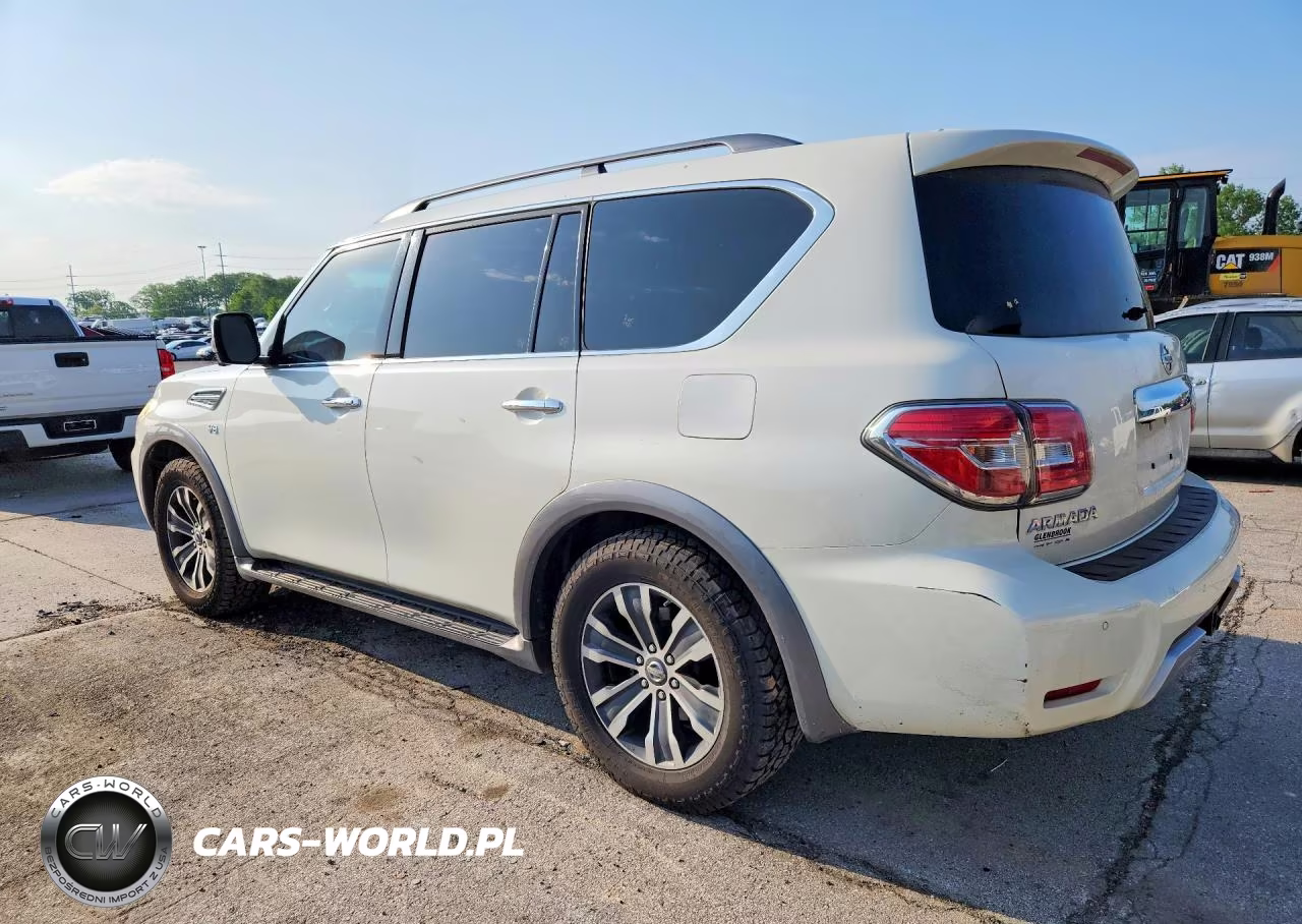 2017 Nissan Armada Sl VIN:JN8AY2NDXH9000359 - 2